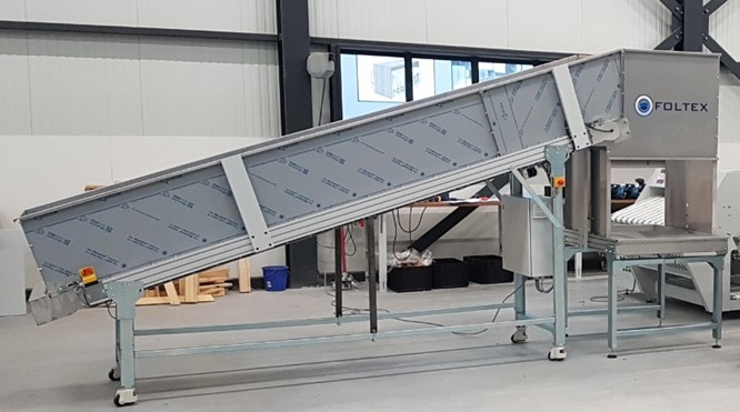 Loading conveyor and dropchute